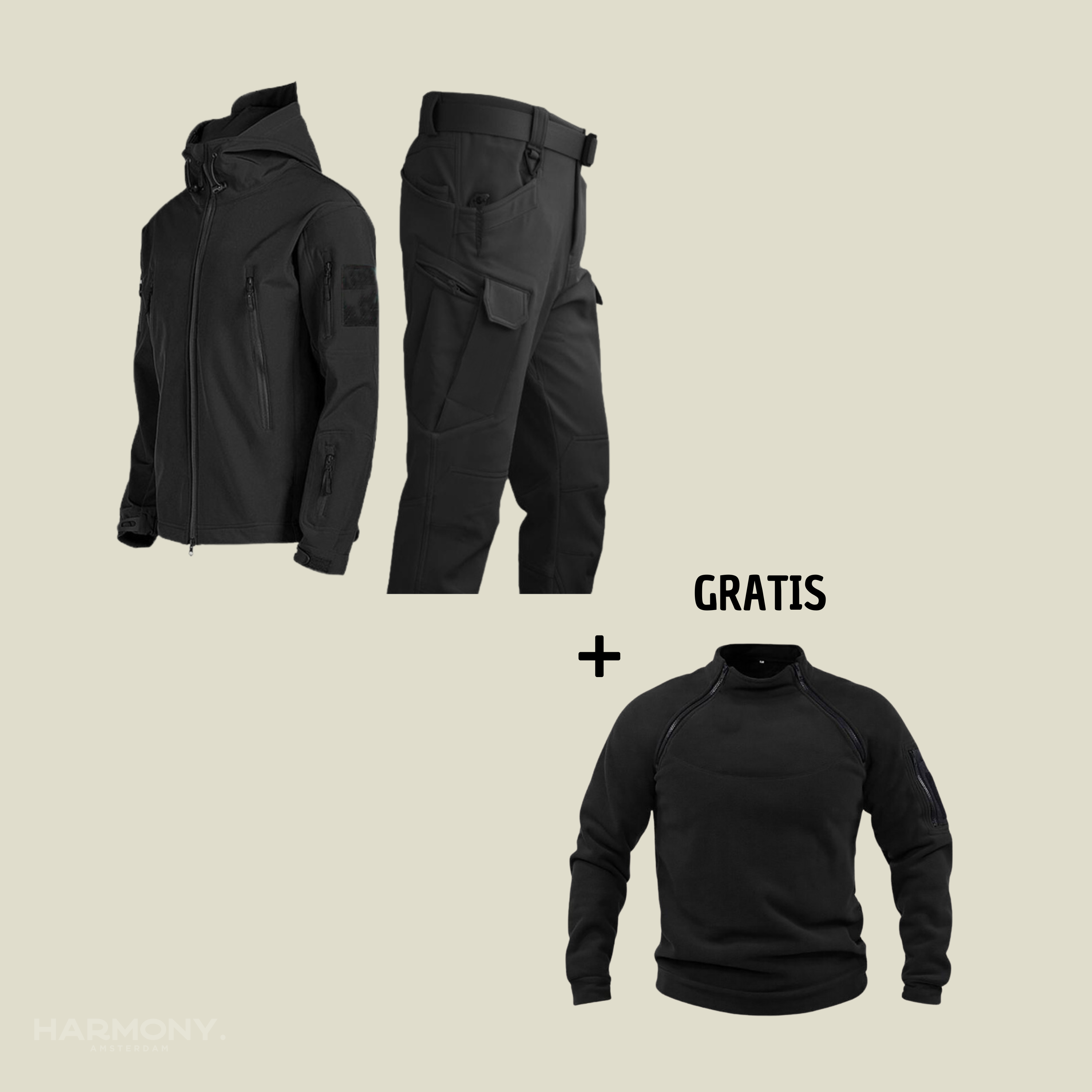 Jorge - Military Waterproof Suit + Free Jacket