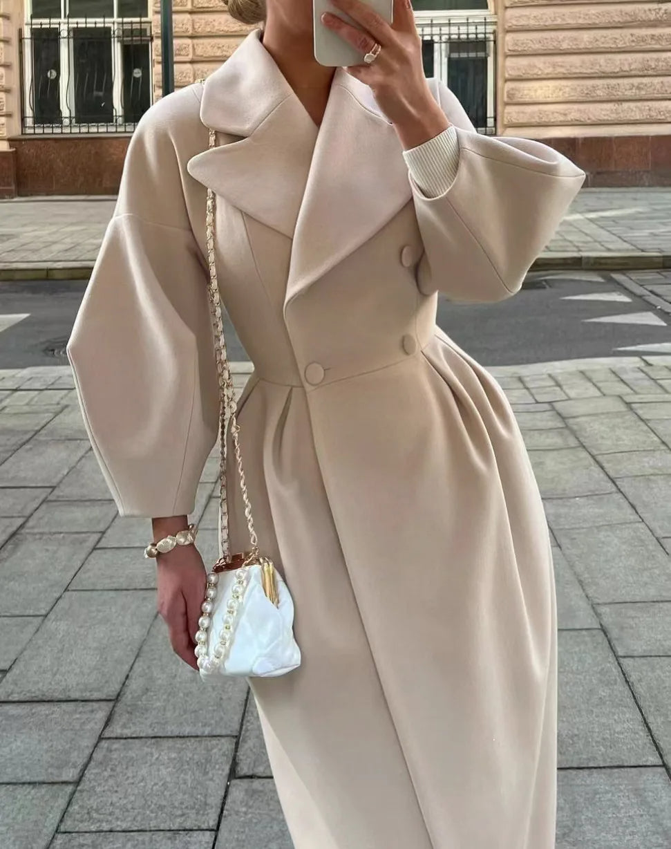 Chantal™ - Elegant Long Coat