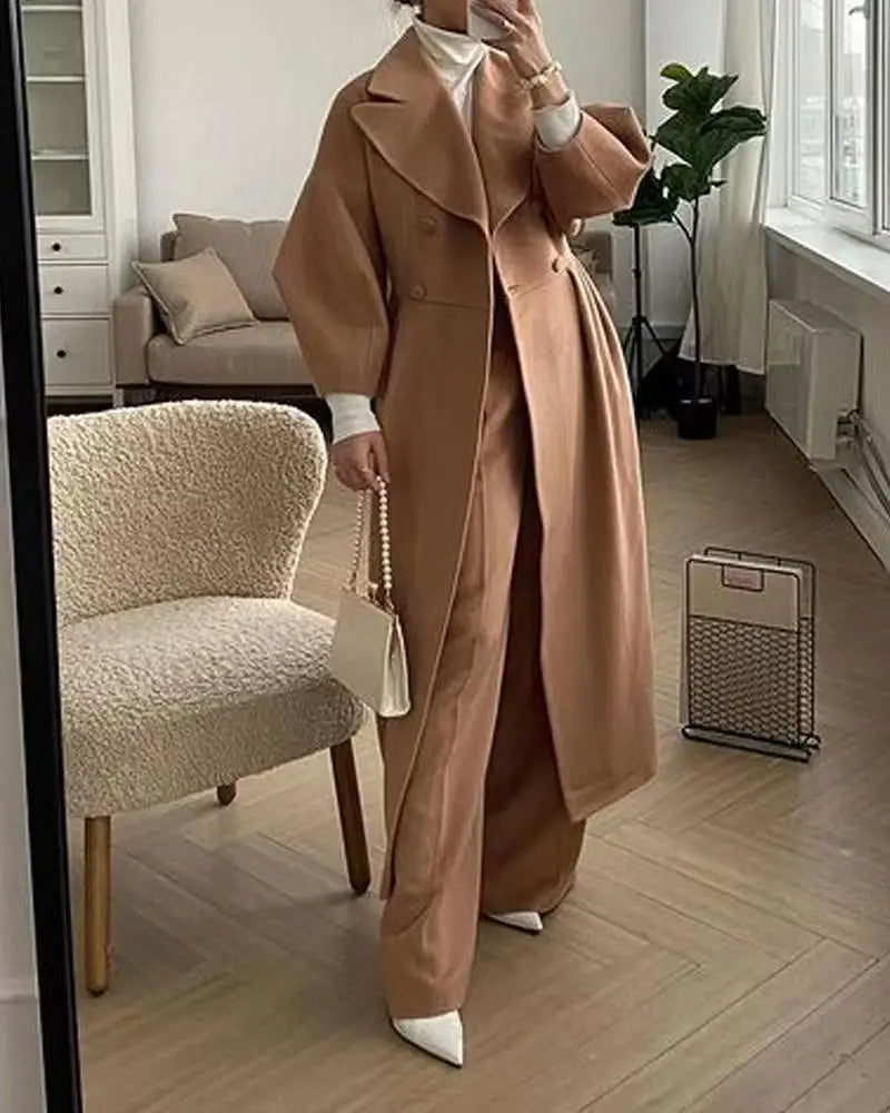 Chantal™ - Elegant Long Coat