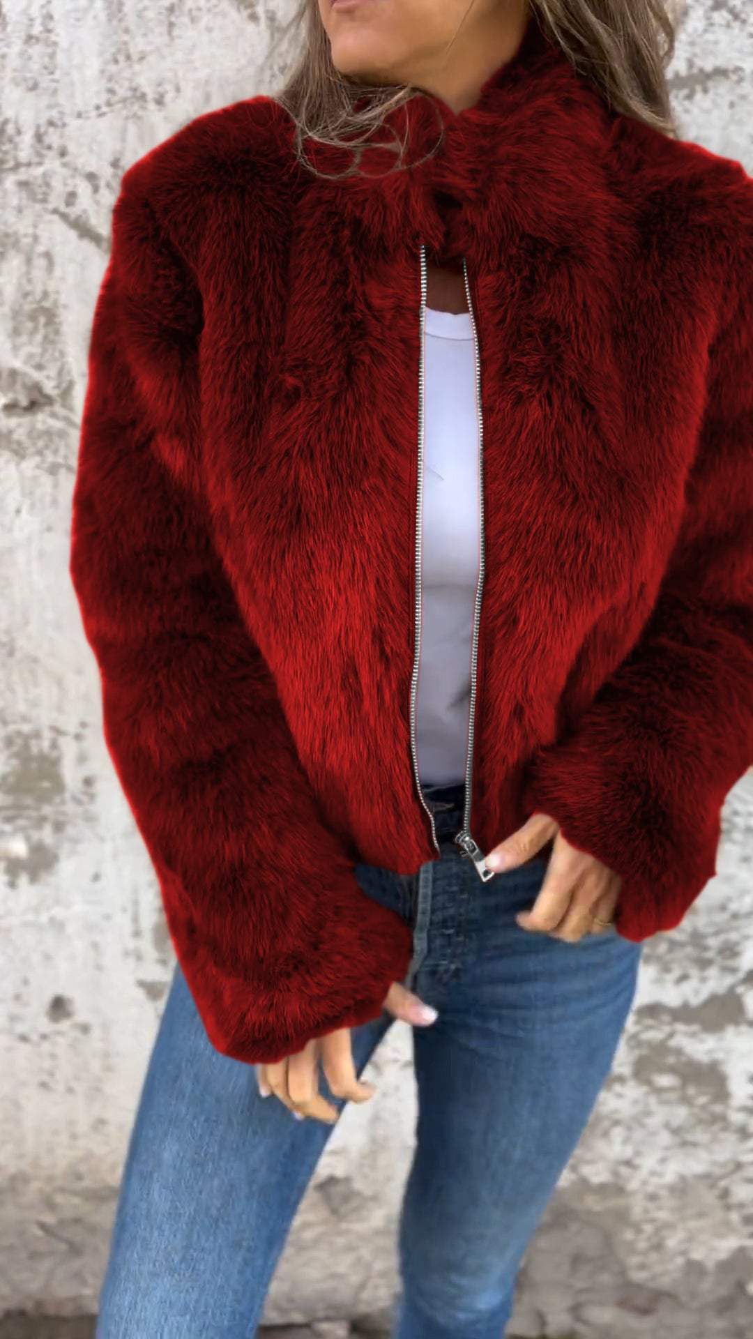 Pippa | Faux Fur Jacket