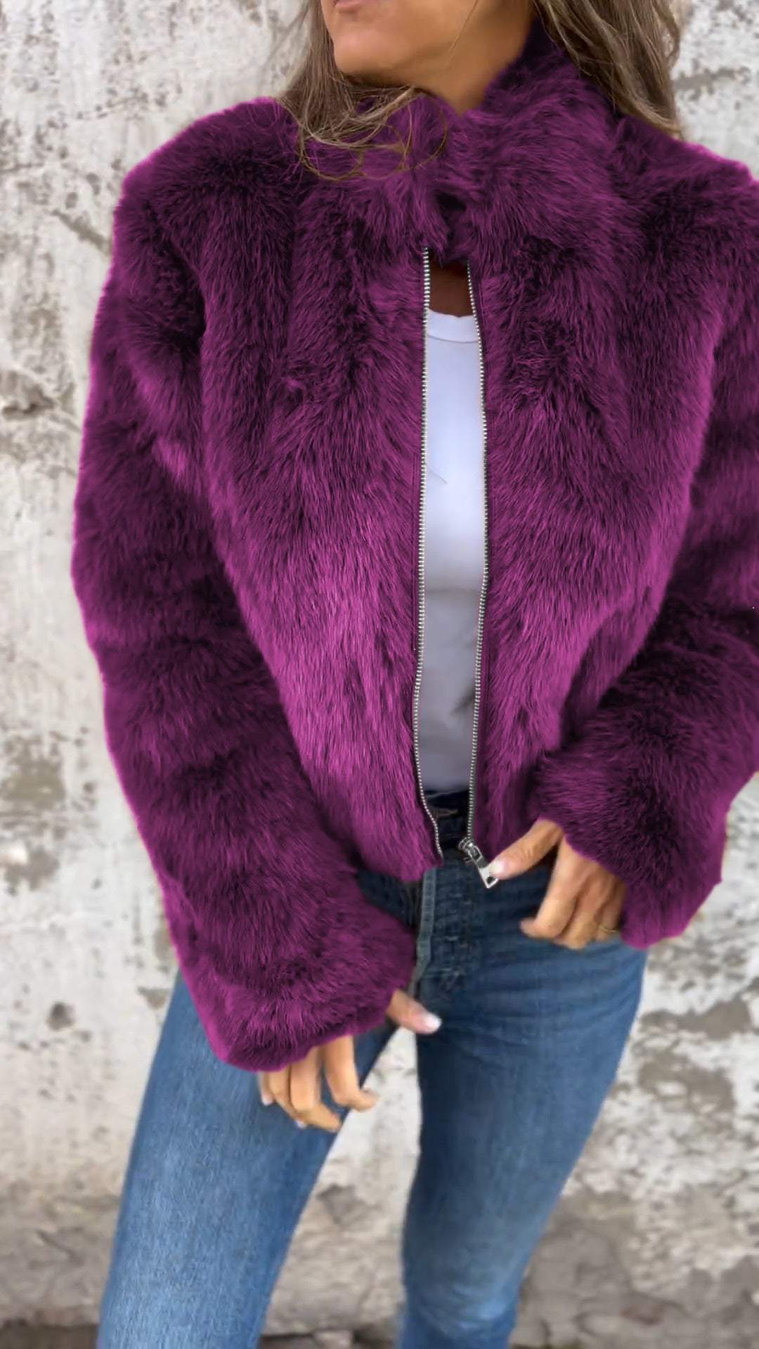 Pippa | Faux Fur Jacket