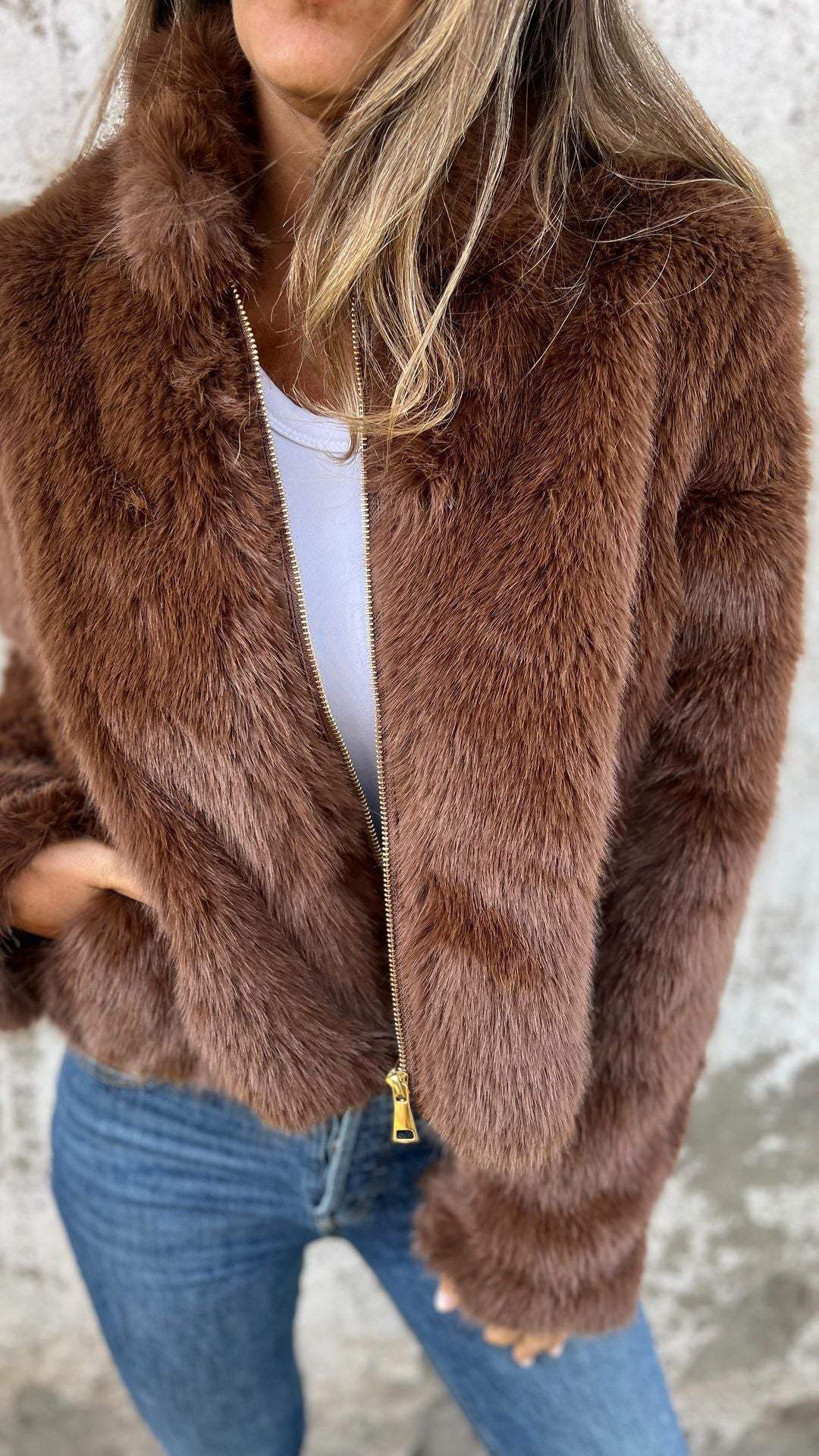 Pippa | Faux Fur Jacket