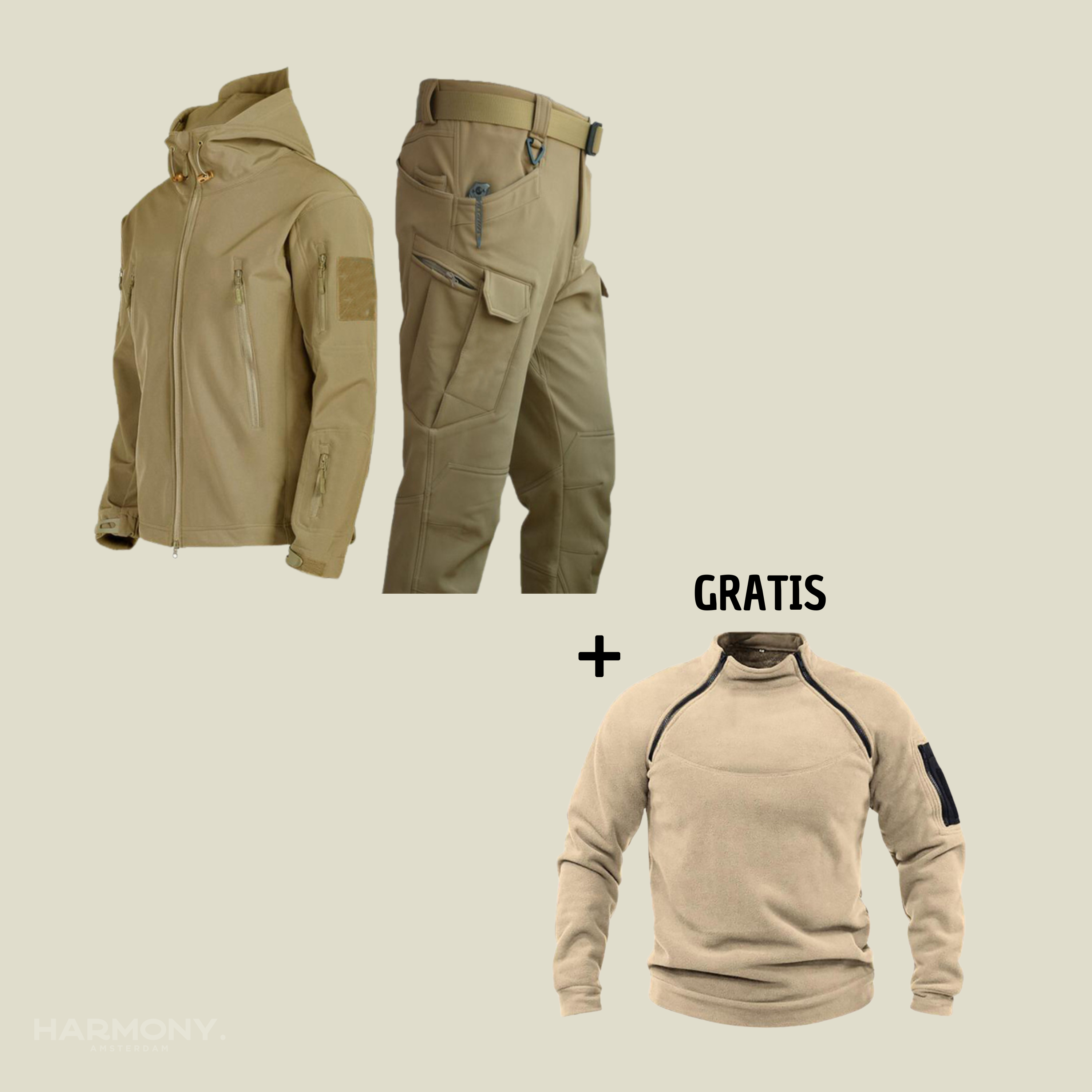 Jorge - Military Waterproof Suit + Free Jacket